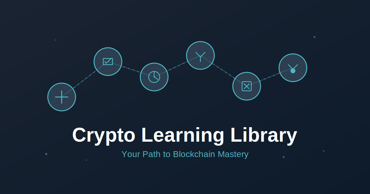Crypto Learning Library - Learn Cryptocurrency From Zero